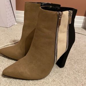 Heeled bootie
